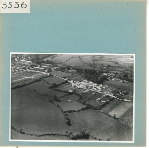 Montreuil-Belfroy (Montreuil-Juigné) : Vue aérienne