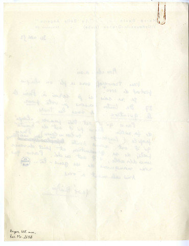 Lettres de Hervé Bazin