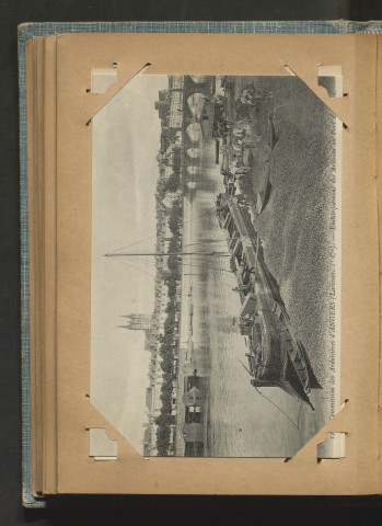 Commission des Ardoisières d'Angers - Embarquement des ardoises au port d'Angers