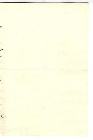 Correspondance de Maquet [au docteur ?]