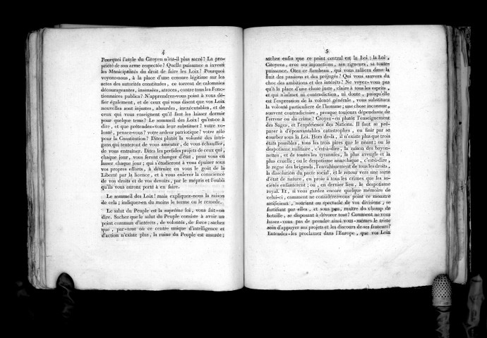Le conseil du département de Maine-et-Loire à ses concitoyens (24 juillet 1792), Signé : Dieusie et Barbot