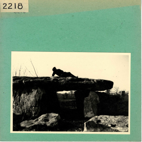 Soucelles : Dolmen de la Pierre Levée