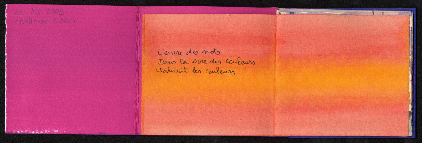 Précautions que prend le poème