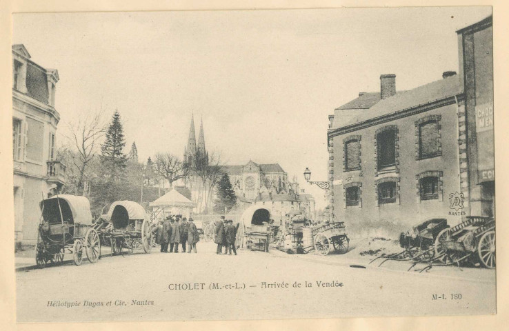 ML 180. Cholet (M-et-L). Arrivée de la Vendée