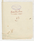 Correspondance de l'abbé Pierre Bertholon, professeur de physique expérimentale du département de l'Hérault [à Lakanal]