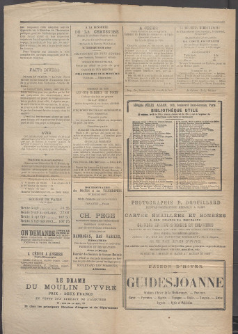 Le postillon. 5 mars 1884 (2e année, n° 63)