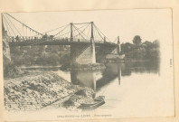 Chalonnes-sur-Loire. Pont suspendu