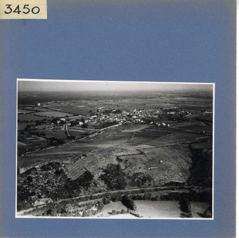 Beaulieu-sur-Layon : Vue aérienne