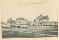 86. Chalonnes-sur-Loire (M-et-L). Place de l'hôtel de ville