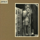 Angers : Cathédrale, détail des statues de la façade