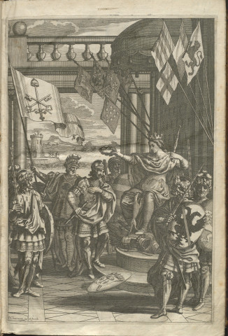 Histoire du mareschal de Guebriant, dressée, tant sur ses mémoires, que sur les instructions de la Cour, & sur les lettres du Roy & des ministres, & autres pièces d'Etat. Contenant le récit de ce qui s'est passé en Allemagne dans la guerre des couronnes de France & de Suède, & des Etats alliez contre la maison d'Autriche. Dédiée à Messeigneurs les Etats de Bretagne, par Jean Le Laboureur, conseiller & aumosnier du Roy, prieur de Juvigné. Avec l'histoire généalogique de la maison du même mareschal, & de plusieurs autres des Principales de Bretagne, qui y sont alliées, ou qui en sont décenduës : justifiée par titres, histoires, & autres preuves authentiques