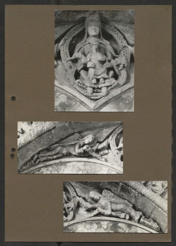 [Photographies de monuments d'] Angers - Abbaye Saint-Aubin. II