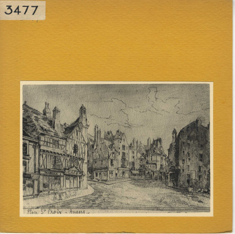 Angers : Place Sainte-Croix