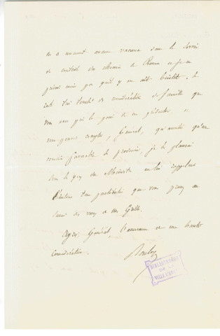 Boulay, secrétaire général du ministère des Travaux publics