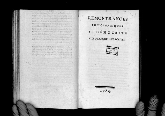 Lettre de M. le comte de Lauragais à M. Necker, le 15 février 1789