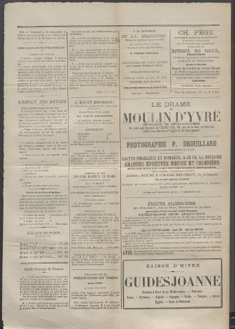 Le postillon. 26 janv. 1884 (2e année, n° 25)
