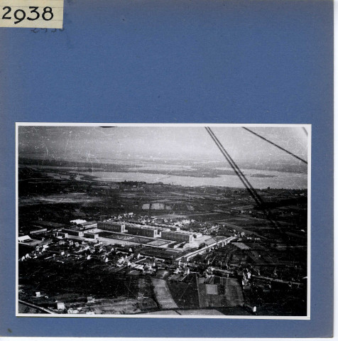 Angers : Vue aérienne de la caserne Verneau