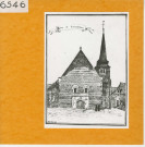 Savennières : Eglise (Atlas Célestin Port, planche 88, gravure)