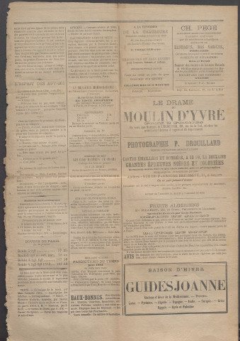 Le postillon. 1er fév. 1884 (2e année, n° 31)