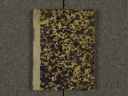 Traité de blason, avec armoiries coloriées. En français. Le début manque