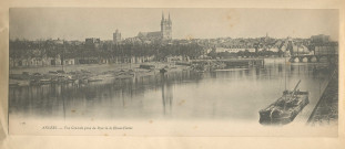 1187. Angers. Vue générale prise du Pont de la Haute-Chaïne