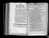 Ode aux Français ; faite en 1762, par le citoyen Lebrun.