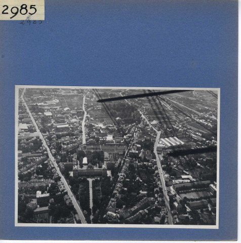 Angers : Vue aérienne du quartier de l'Université catholique