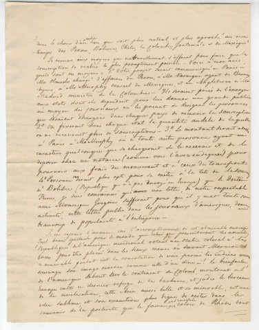 Correspondance de Joaquin Acosta, capitaine d'artillerie, avec Pierre-Jean David d'Angers