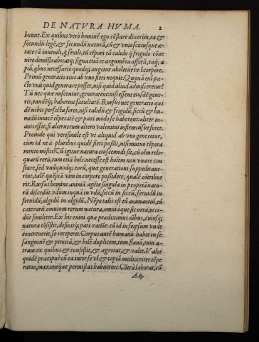 Hippocrates de natura hominis, Andraea Brentio Patavino interprete