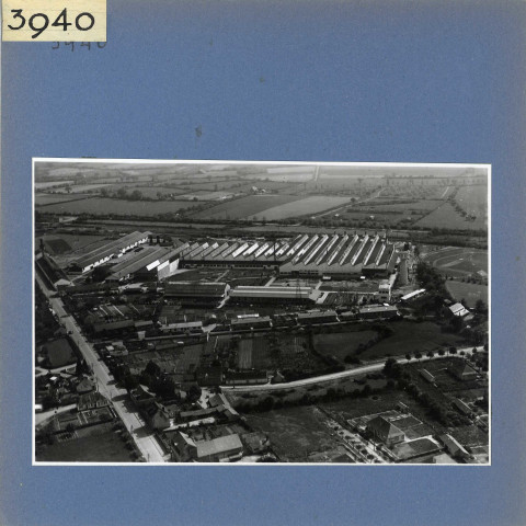 Montreuil-Belfroy : Tréfileries du Havre (vue aérienne)