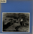 Vieil Baugé : Château de Landifer, vue aérienne