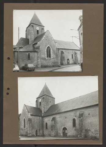 [Photographies des monuments du] Diocèse d'Angers : Huillé - Lézigné