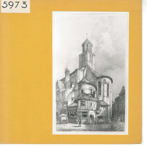 Angers : Abords de la Trinité