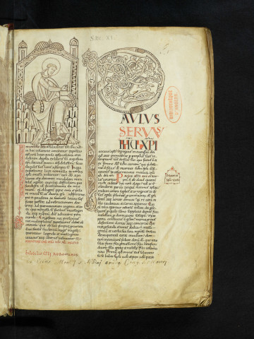 « In nomine Domini et Salvatoris nostri Jesu Christi, in hoc volumine continetur expositio epistolarum beati Pauli apostoli, collecta et in ordinem digesta ex libris sancti Augustini, episcopi, doctoris eximii et fidelissimi, sicut singulis locis ascripti sunt. Paulus, servus Jesu Christi, vocatus apostolus segregatus in evangelium Dei... »