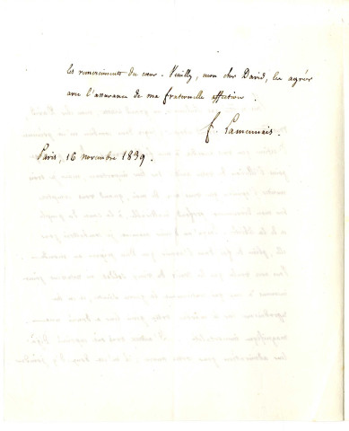 Lamennais, Félicité de