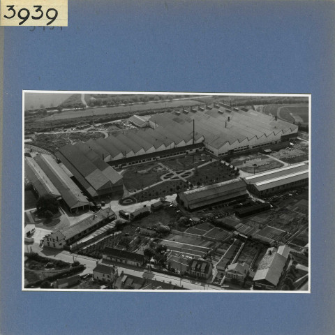 Montreuil-Belfroy : Tréfileries du Havre (vue aérienne)