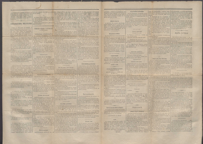 Le postillon. 2 déc. 1883 (1re année, n° 40)