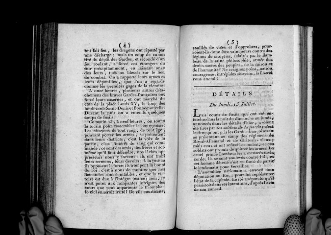 Révolutions de Paris. Du 12 au 17 juillet 1789