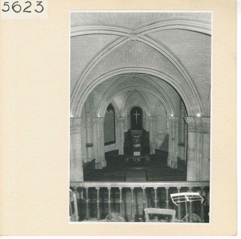 Angers : Temple protestant (intérieur)