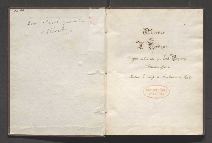 Werner ou l'héritage