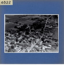 Tigné : Le bourg (vue aérienne)