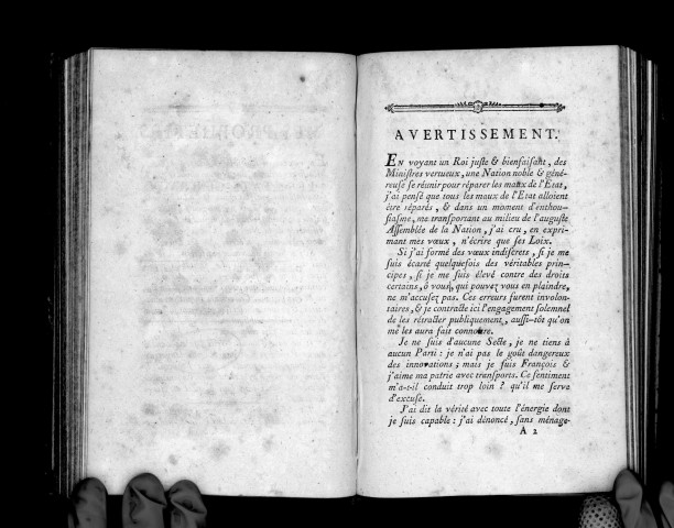 Mes prophéties sur les Etats-Généraux de 1789