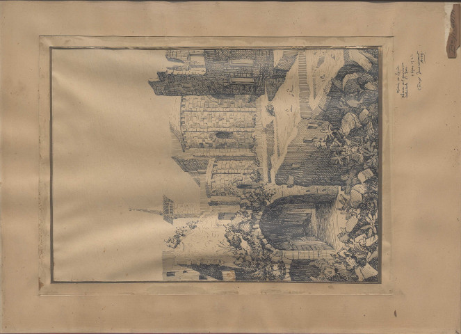 [Abside de l'ancienne cathédrale Saint-Jean à Beyrouth]