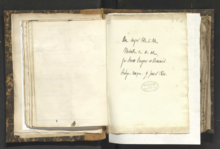 Un souper tête à tête