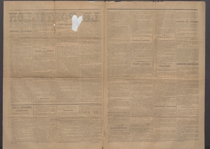 Le postillon. 1er nov. 1883 (1re année, n° 12)