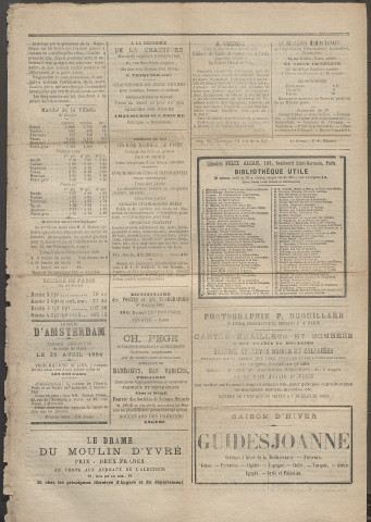 Le postillon. 24 fév. 1884 (2e année, n° 54)