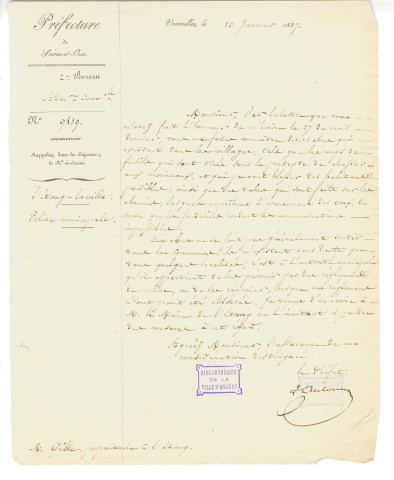 Aubernon, préfet de Seine-et-Oise