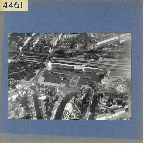 Angers : Gare Saint-Laud (vue aérienne)