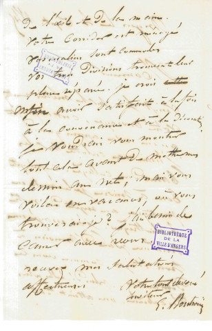 Boutroüe, architecte voyer de la Ville d'Angers