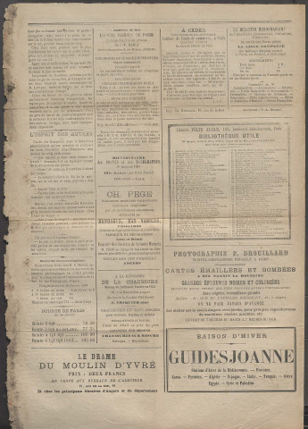Le postillon. 22 fév. 1884 (2e année, n° 52)